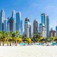 The breathtaking Dubai Marina skyline - one of the best places to find a house for rent in Dubai