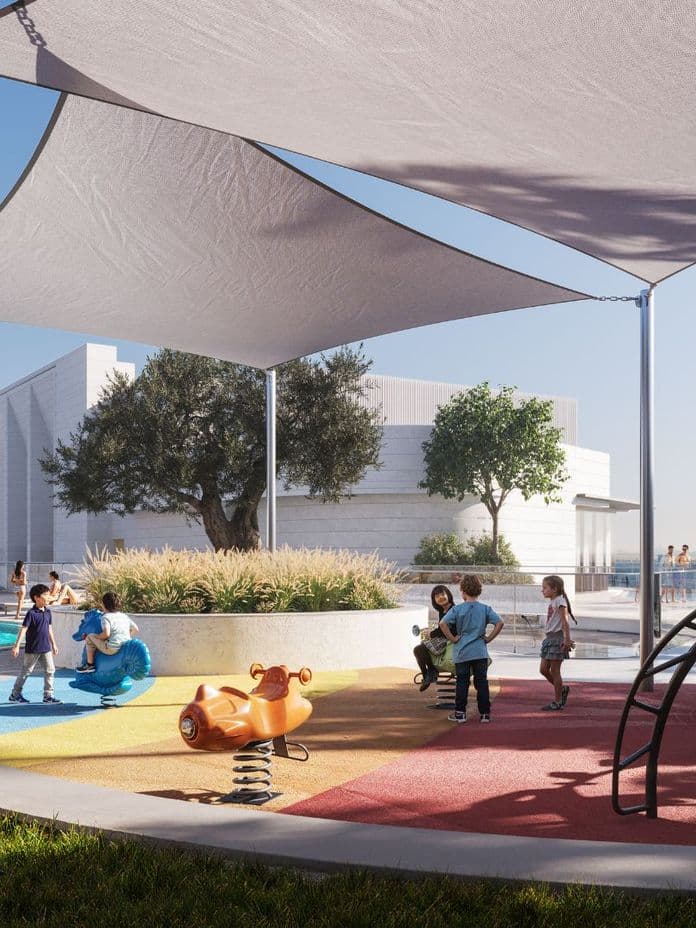 Kinderspielplatz und Kinderpool in KORO One