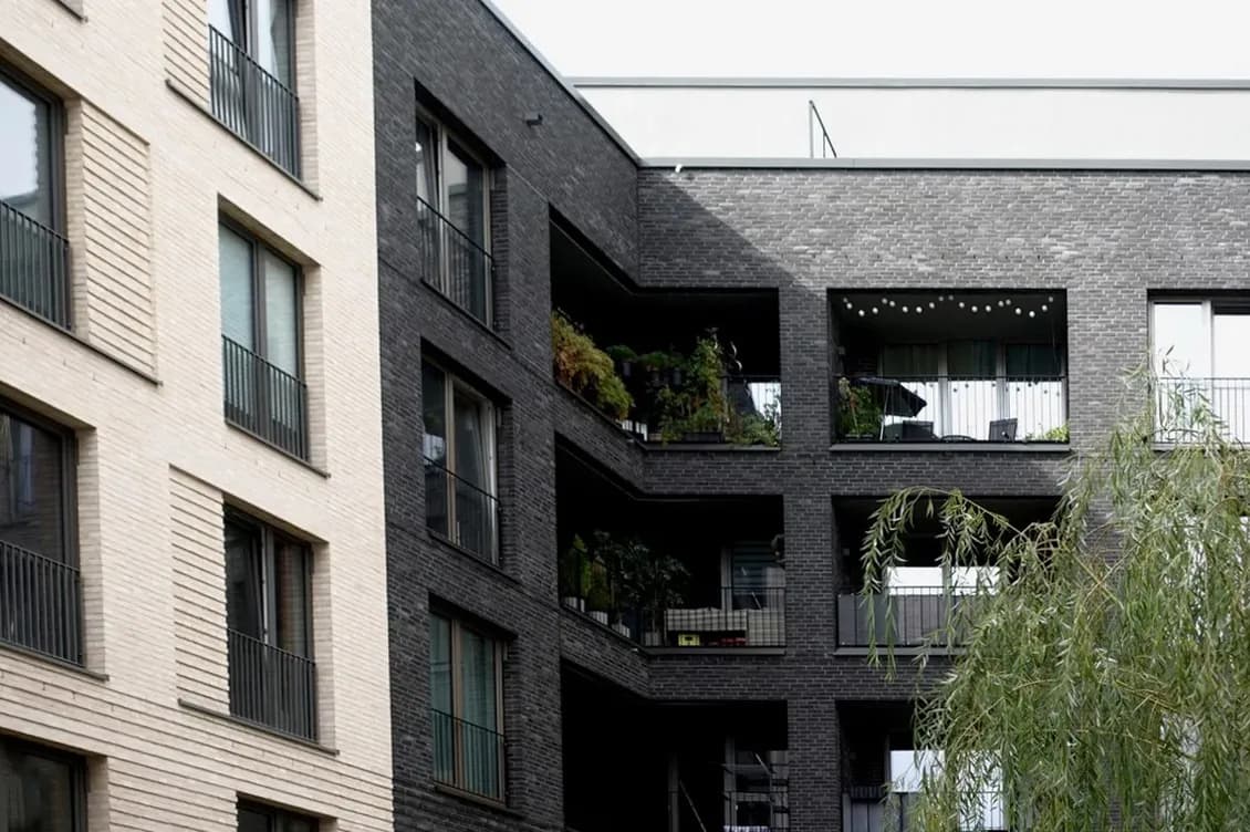 Wohngebäude in der Europacity