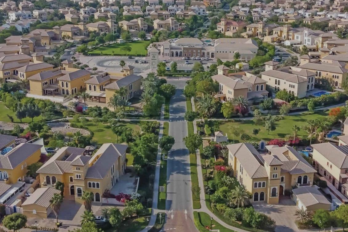 Luxury villas and green spaces at The Villa