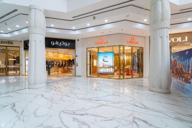 Omega retail shop at Wafi City Mall