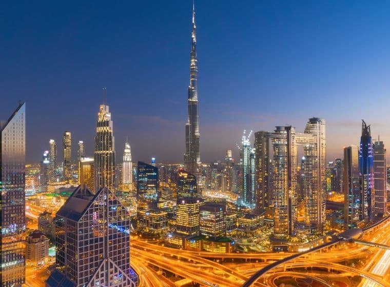 Downtown Dubai Skyline