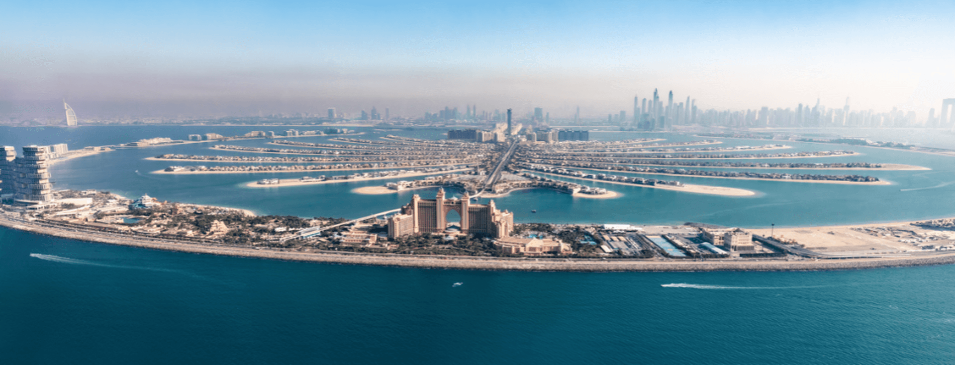Luftaufnahme von Palm Jumeirah