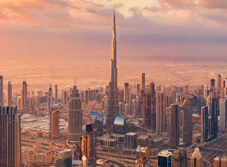 Downtown Dubai skyline