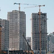 Off-plan properties under construction in Dubai, highlighting the role of escrow accounts in ensuring secure real estate transactions.