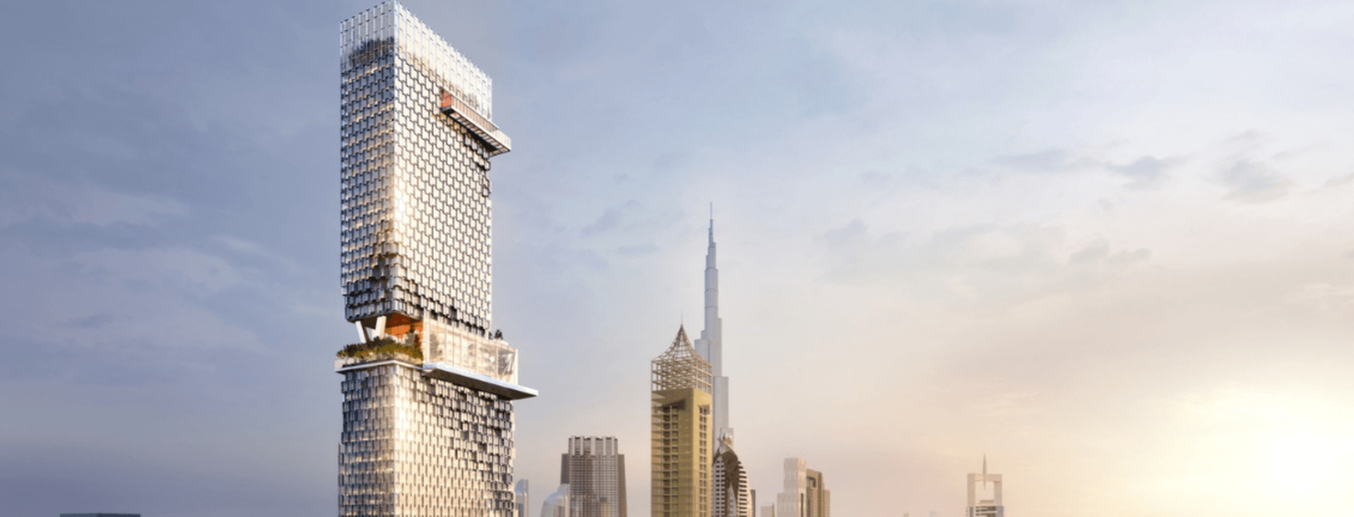 Aldar office tower on Sheikh Zayed Road