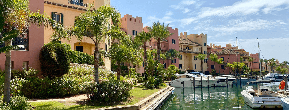 Carrers de Sotogrande. Port. Vaixells. Cases.