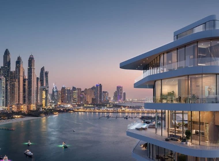 An exceptional branded residence overlooking the Dubai Marina skyline