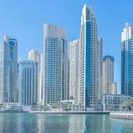 Skyline von Dubai Marina – eine beliebte Wahl für Apartmentgebäude in Dubai