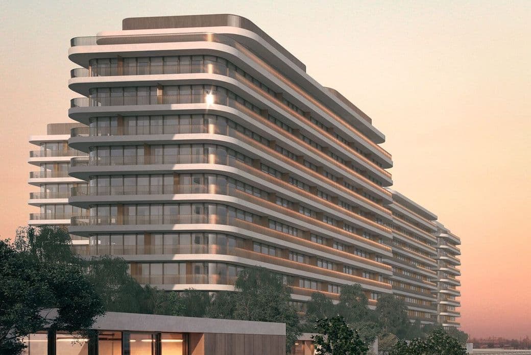 eden building sunset