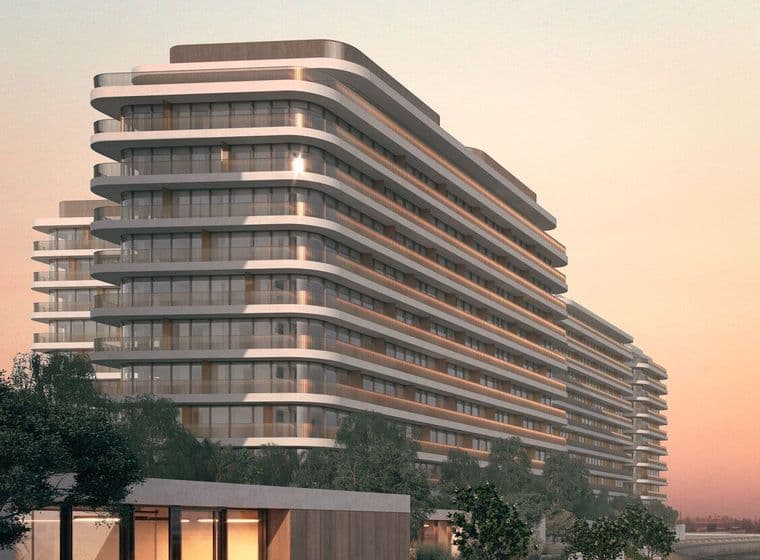 eden building sunset