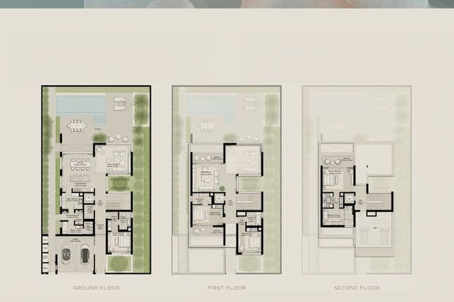 Nad Al Sheba Gardens Floor Plan 1