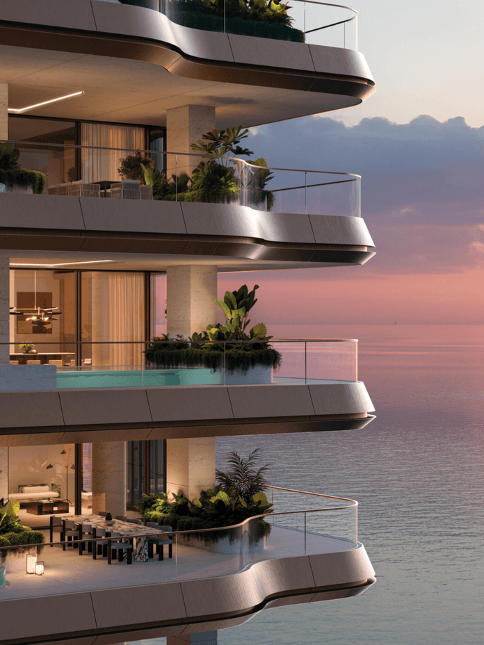 Exterior view of The Alba Residences