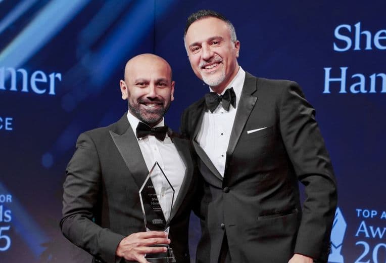 Sheikh Hannan receives Top Newcomer Award