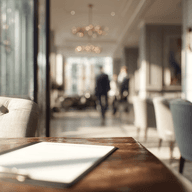 Documents on a table, under the sunlight.