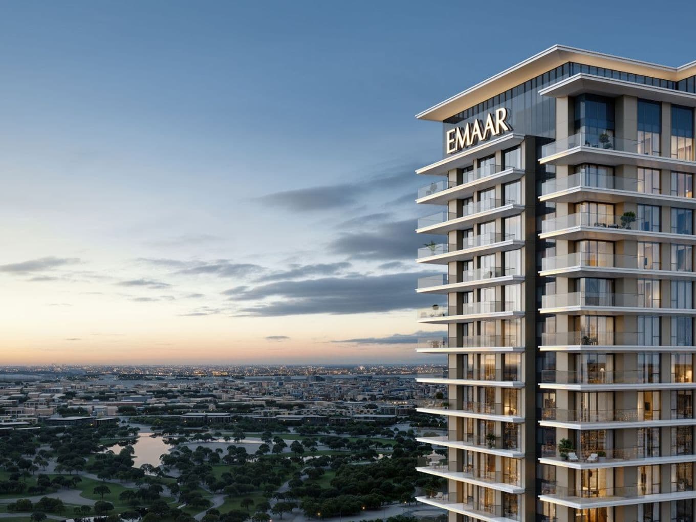 View of Emaar Building