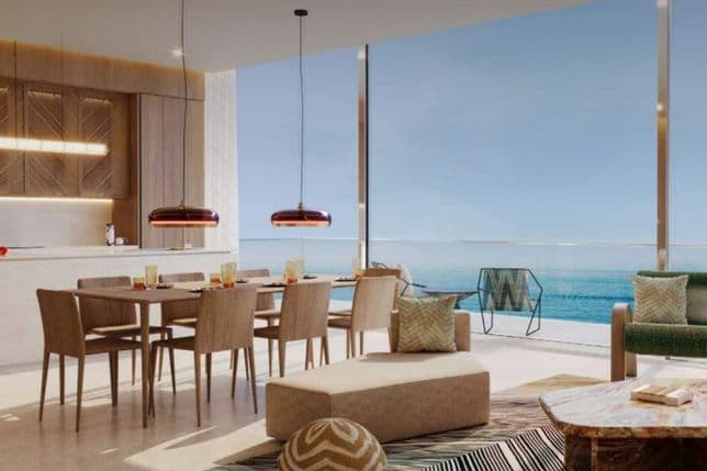 Offener Wohnbereich bei Octa Isle mit Missoni-Interieur und moderner Ausstattung