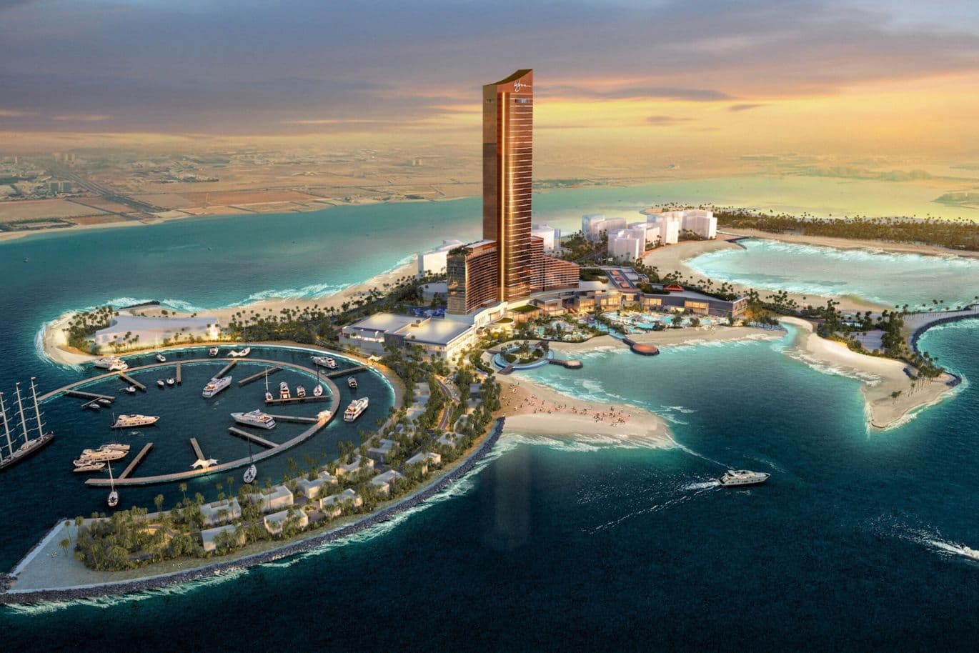 Wynn Casino in Ras Al Khaimah's Al Marjan Island