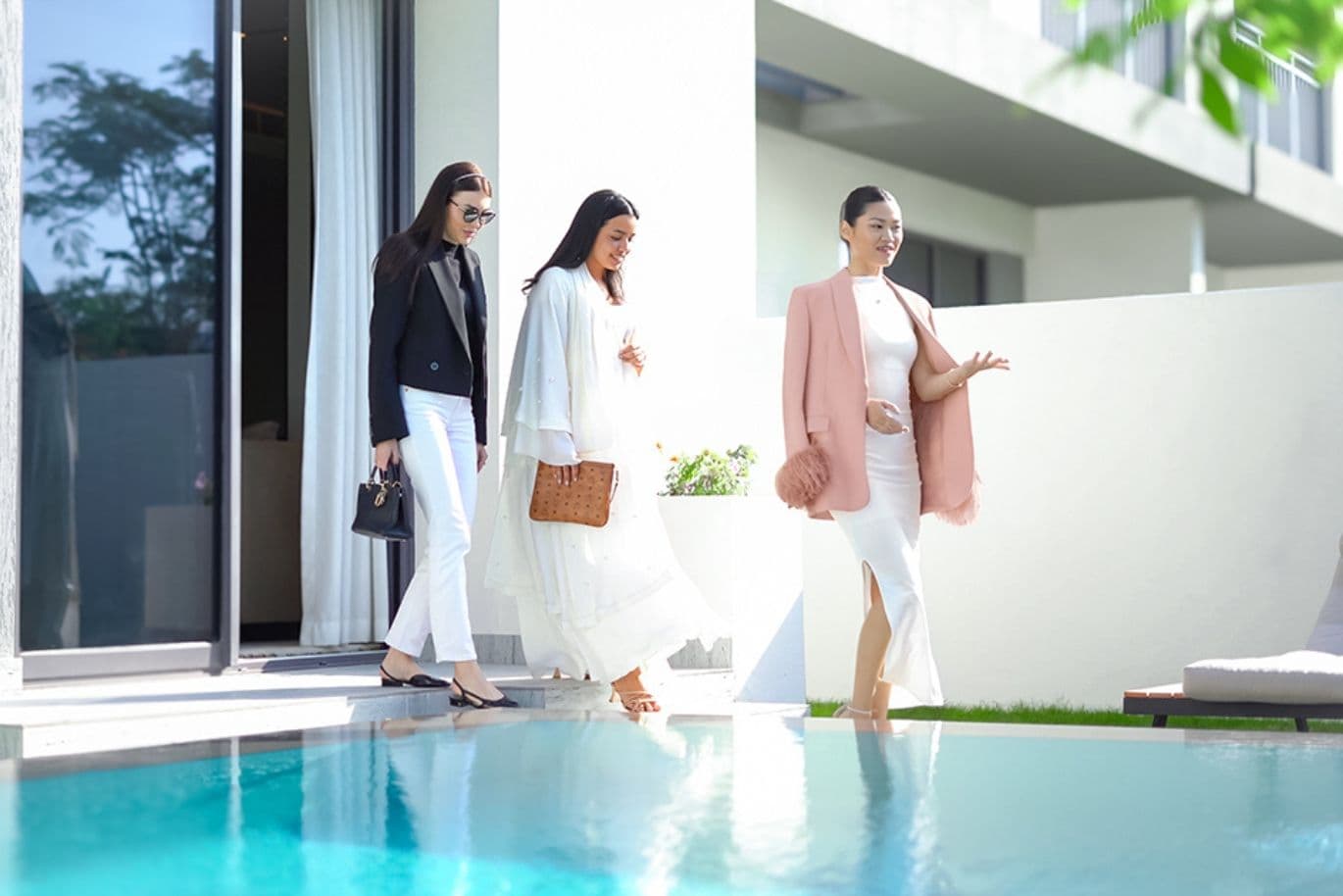 Women viewing an apartment to buy in Dubai