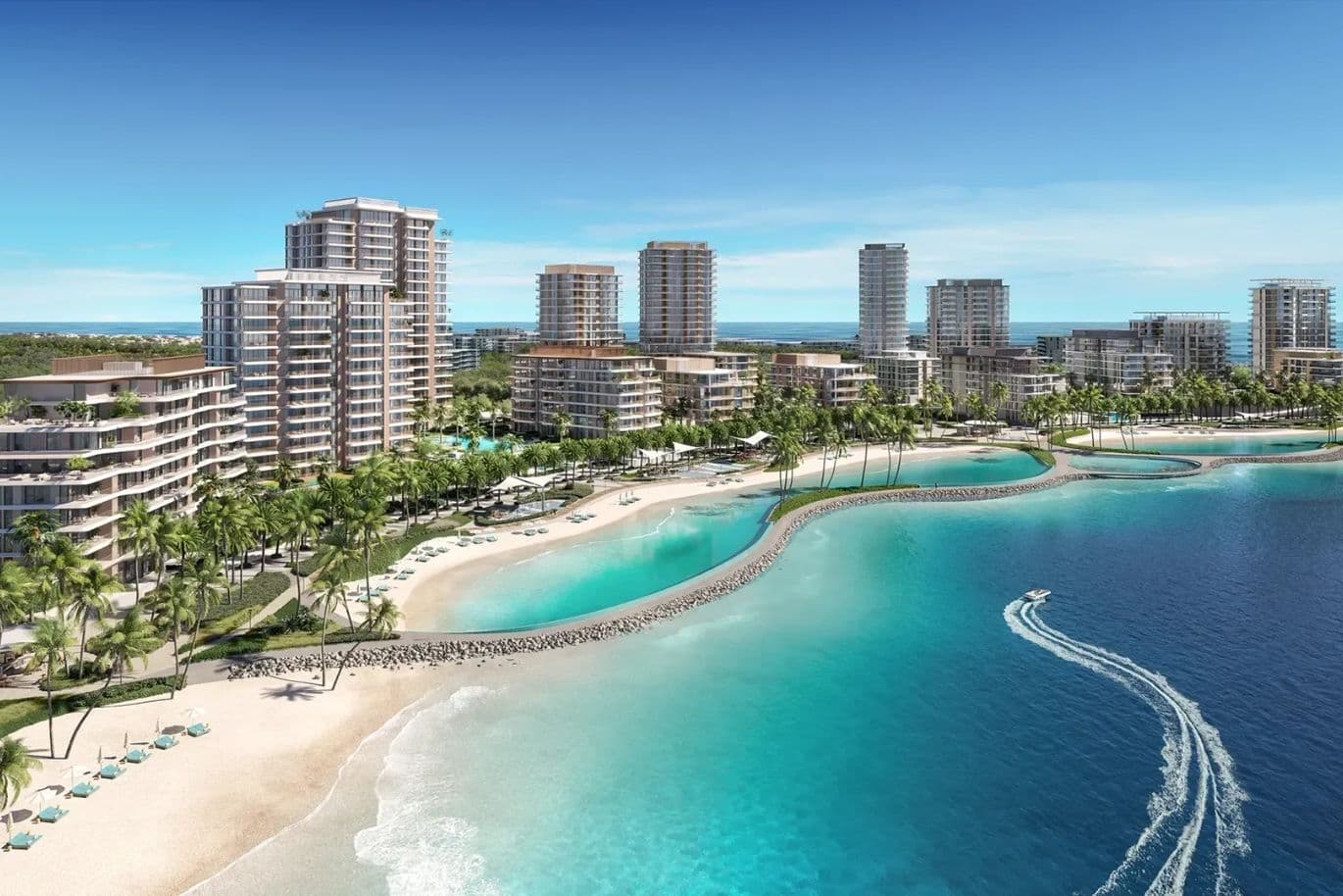 Luxury waterfront apartments in Dubai Islands