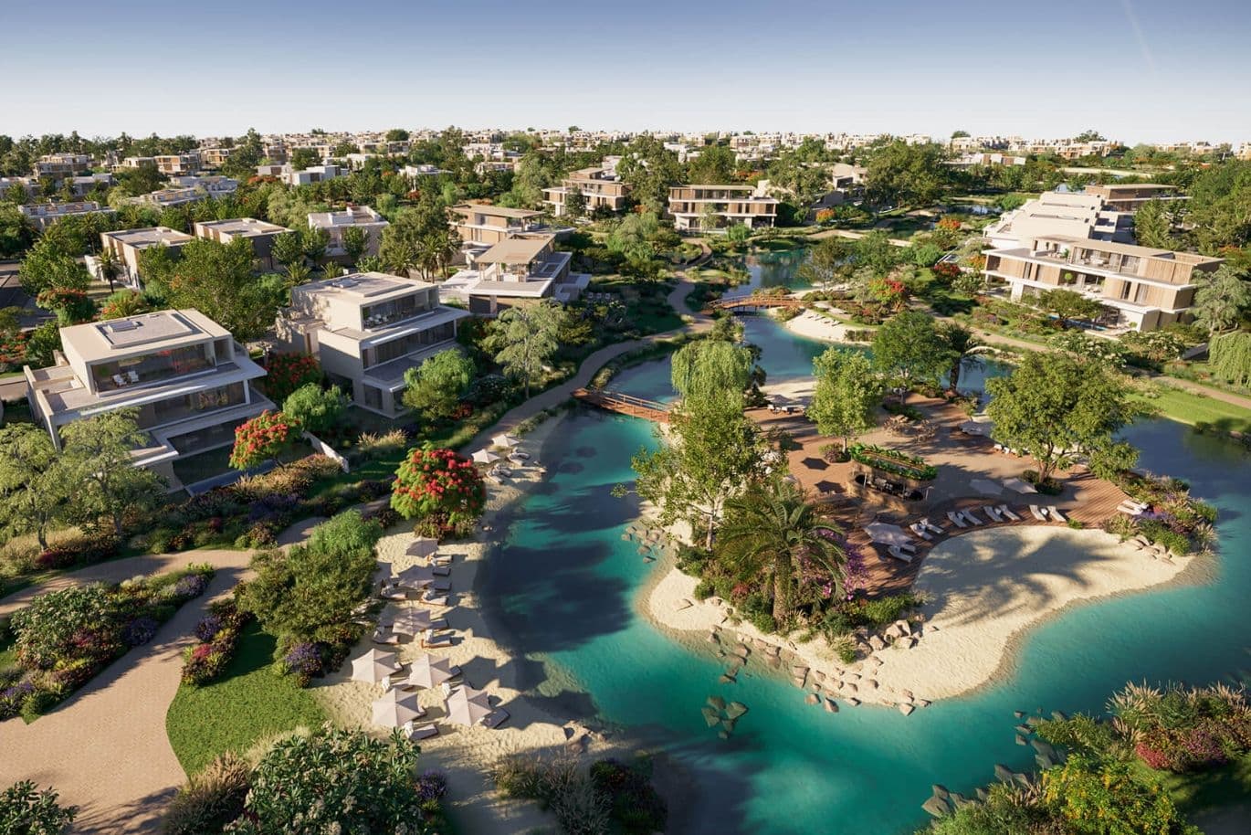 Luxury villas in the up and coming Acres community