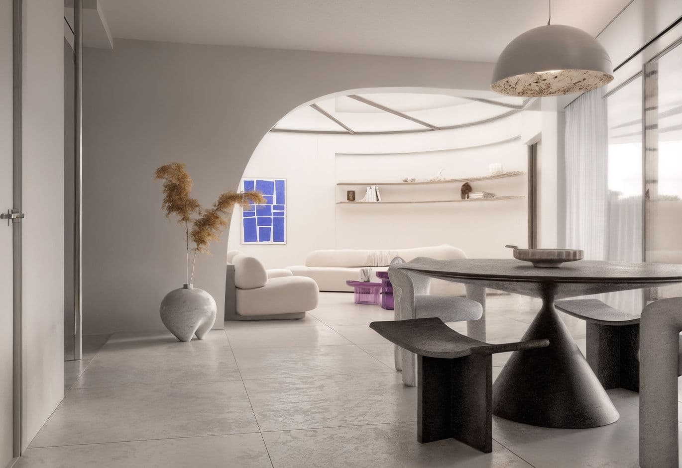 Σαλόνι και τραπεζαρία