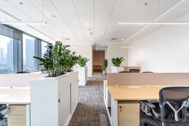 Innenaufnahme Central Park Towers buro