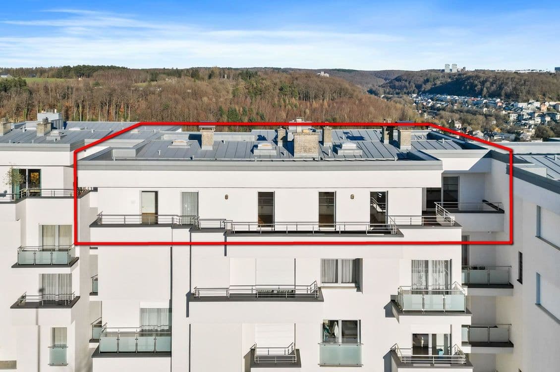 Sold Penthouse in Limpertsberg with a view