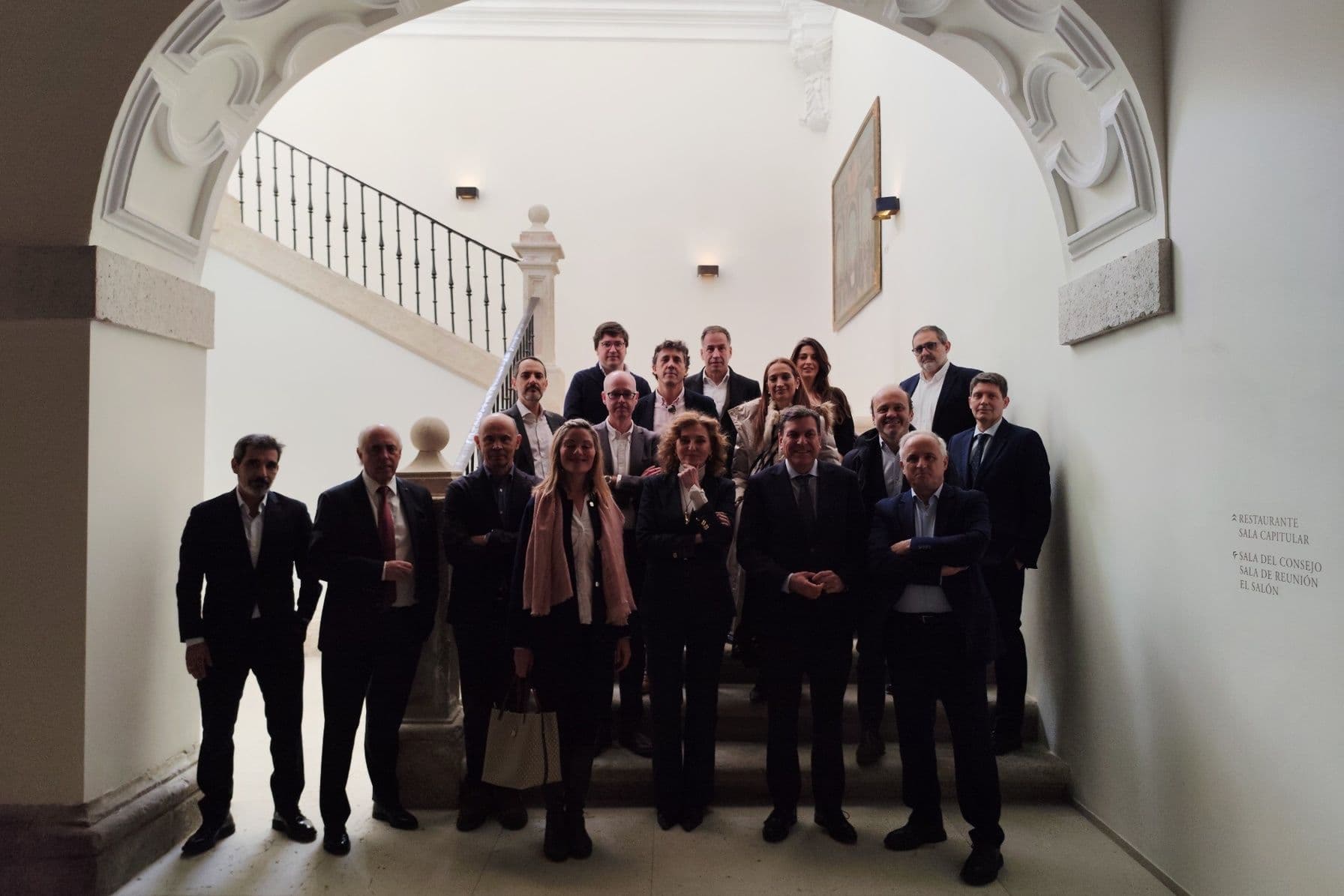 Reunidos todos los participantes del encuentro