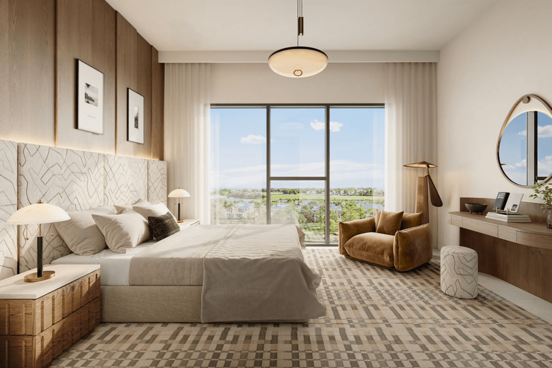 Golf Hills 2 bedroom with contemporary interior design and natural light