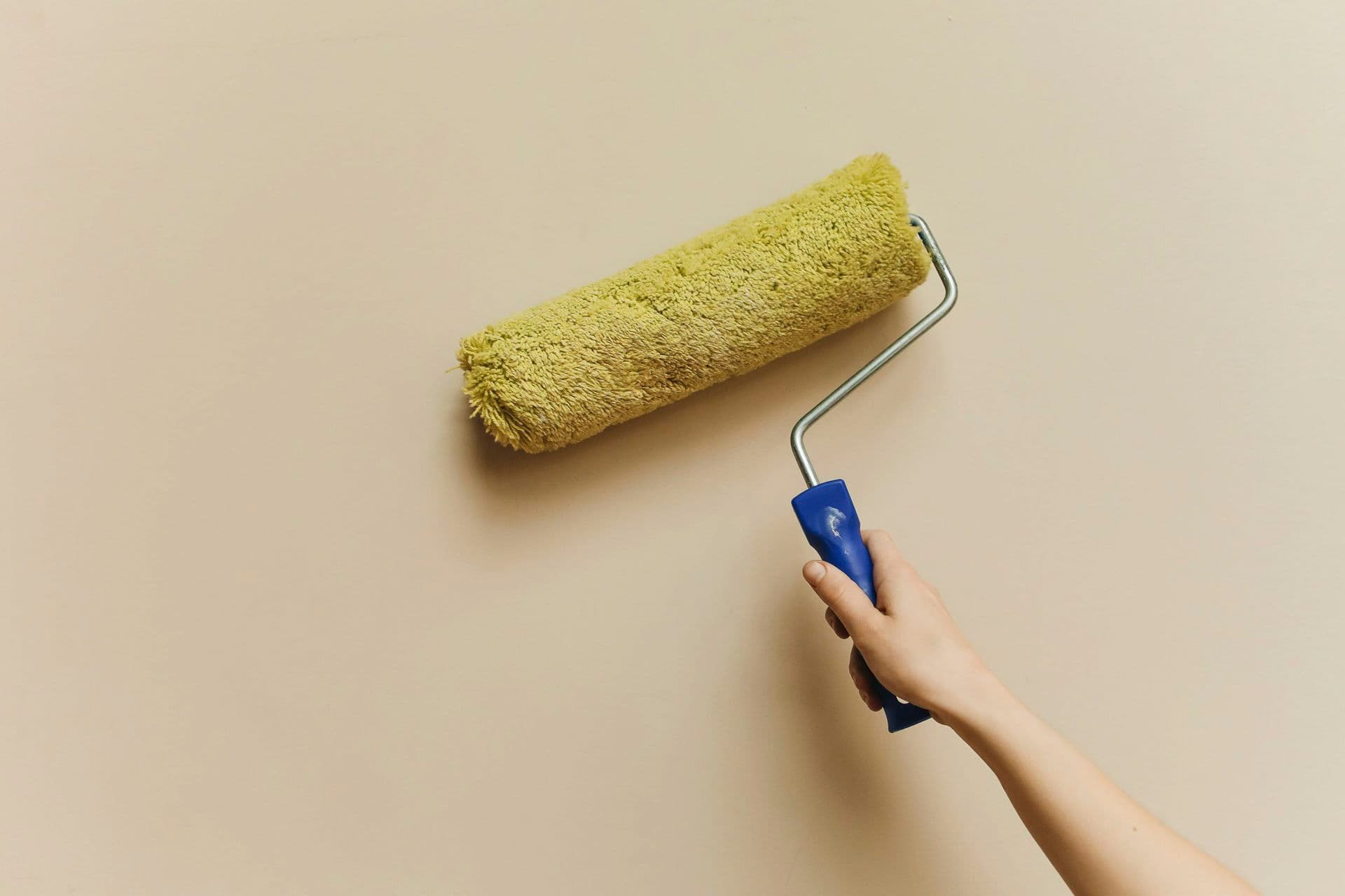 Paint Brush on the wall