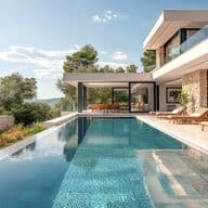 Moderne Villa mit Infinity-Pool - Immobilienfinanzierung Mallorca für Luxusimmobilien