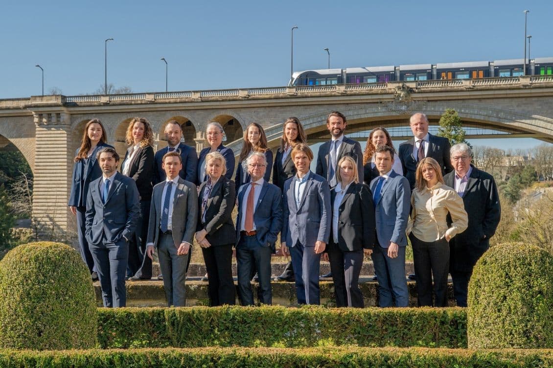 Picture from the Team in Luxembourg