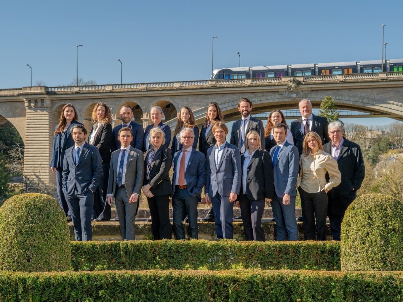 Picture from the Team in Luxembourg