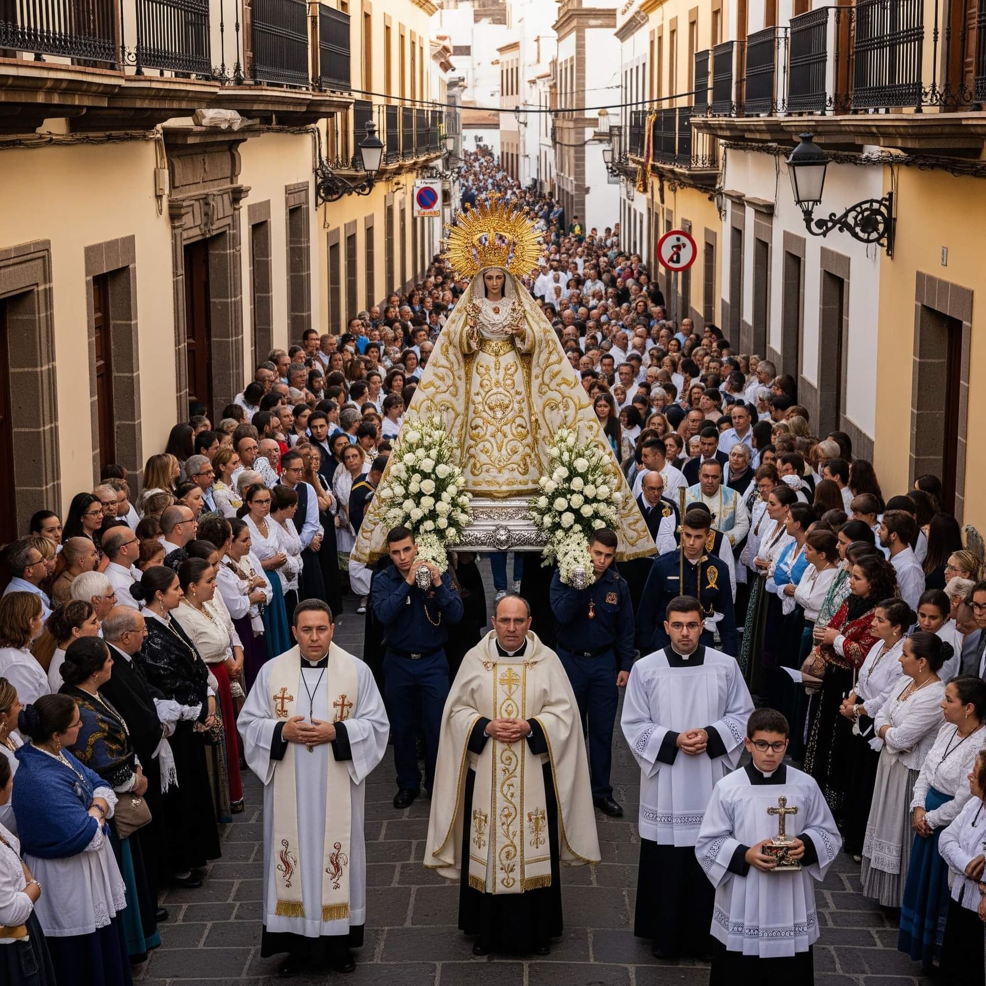 Romería per la Verge del Pino a les Festes de Teror