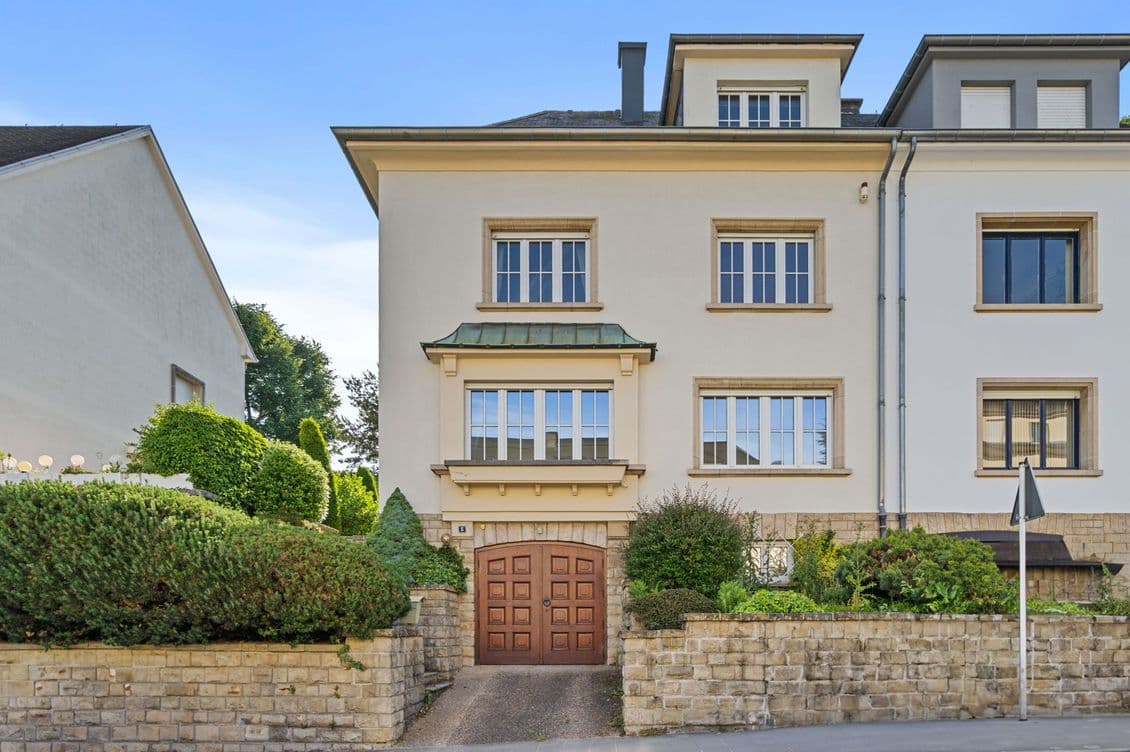 Beautiful traditional townhouse in Belair, one of the best neighborhoods in Luxembourg City