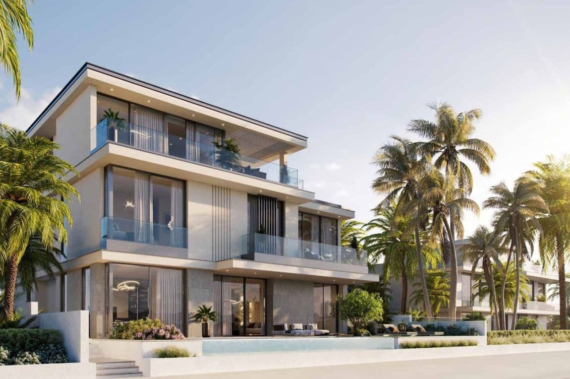 Palm Jebel Ali villa and private beach