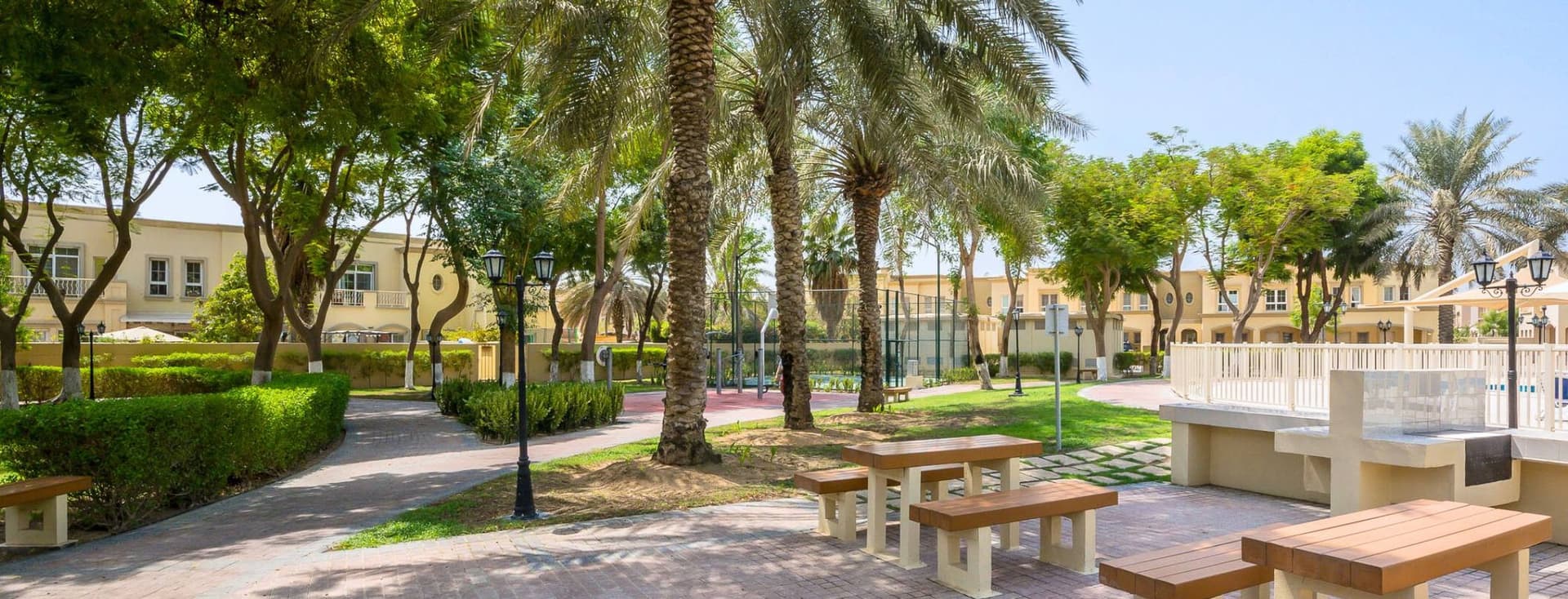 The Springs community’s green park spaces