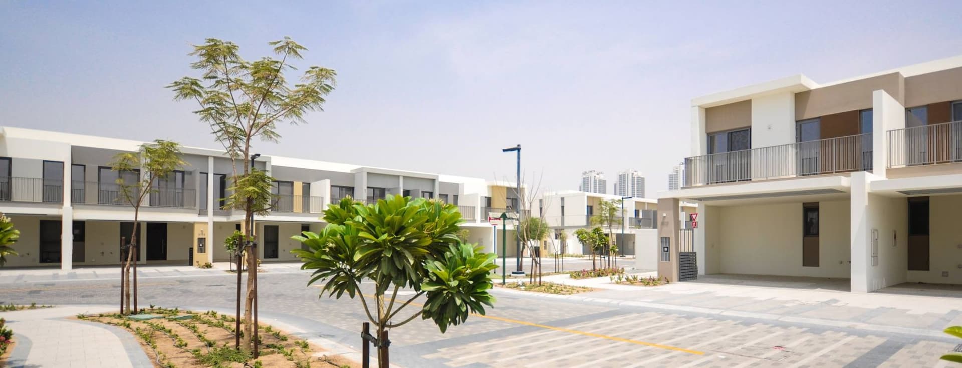 Tilal Al Ghaf townhouse-lined streets