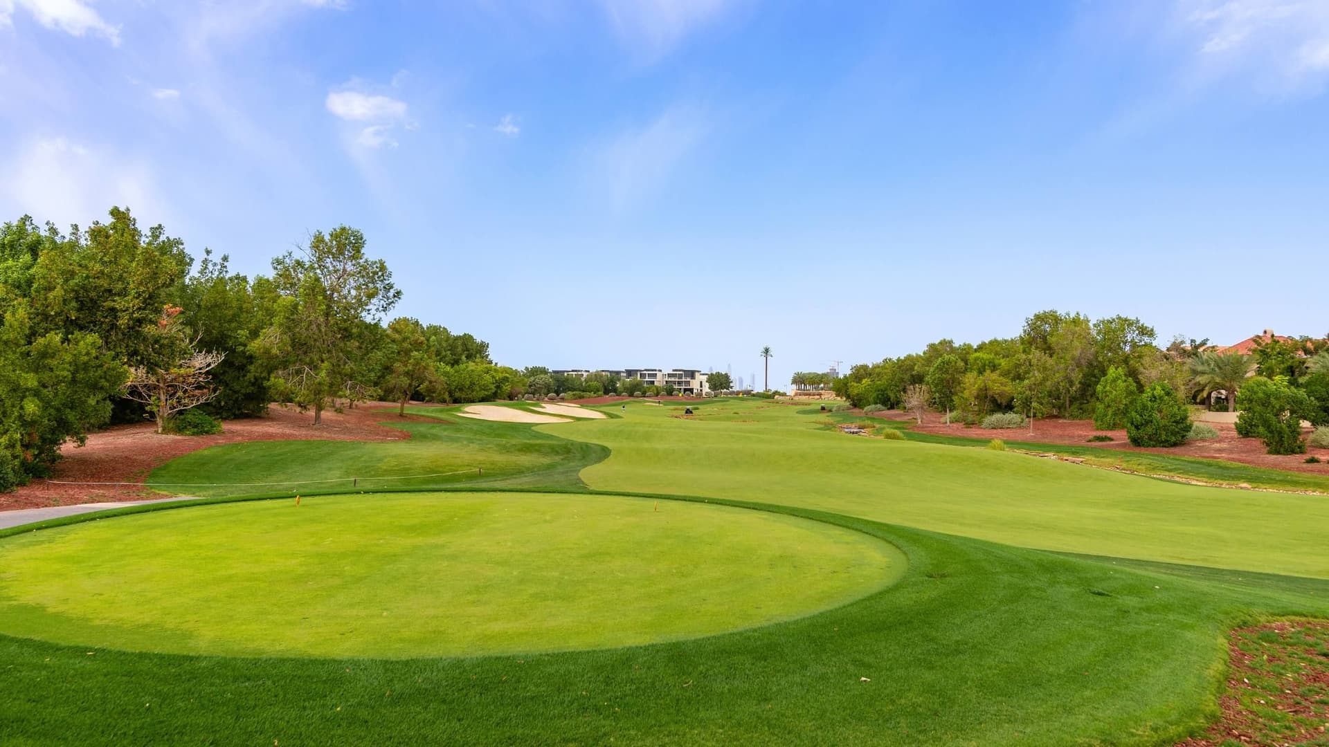 Jumeirah Golf Estates’ lush green fairways