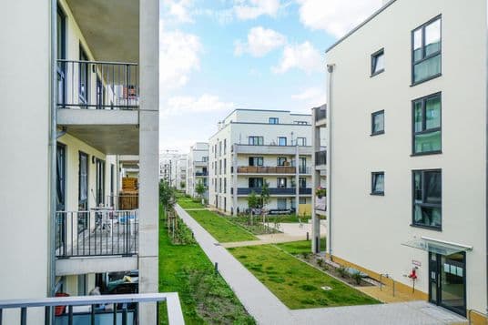 Foto der Halske Gärten Mietwohnungen von außen in Berlin Spandau