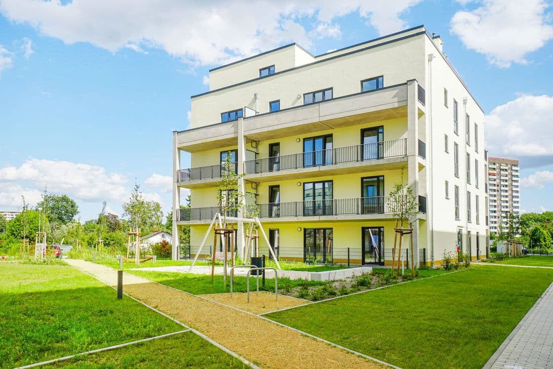 Foto der Halske Gärten in Berlin Spandau bei Tageslicht