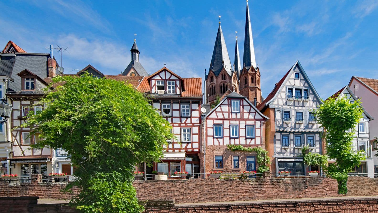 Architectural heritage: In the centre of Gelnhausen, you feel like you've been transported to another century