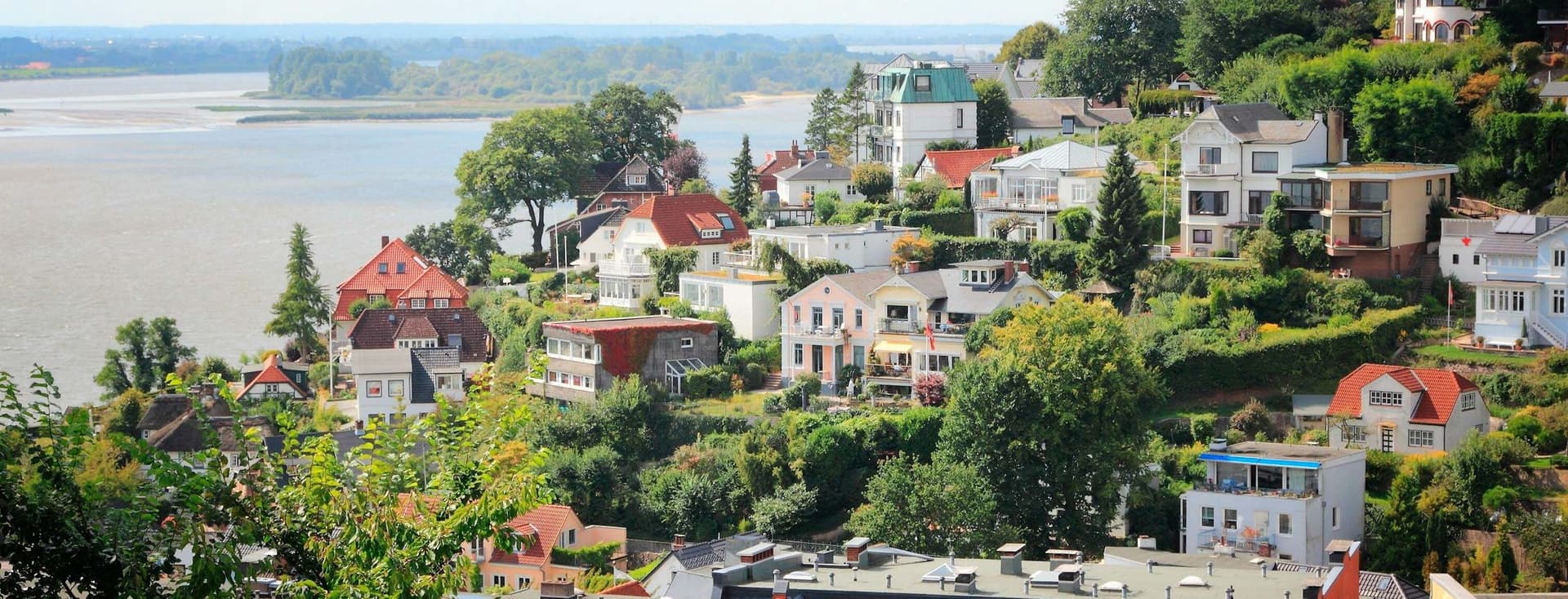 View overlooking Blankenese