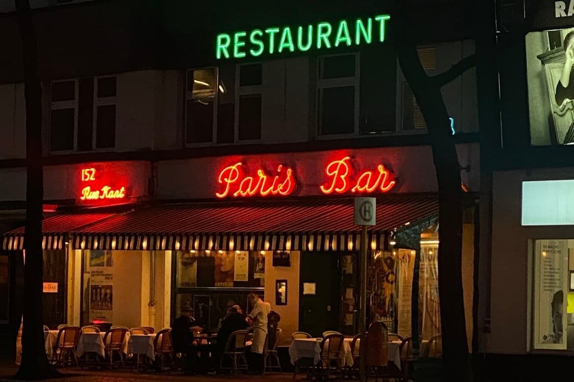 Berlin Paris Bar Restaurant Aussenfassade
