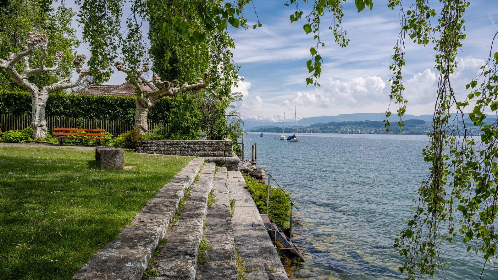 Die Immobilienlagen an der Goldküste des Zürichsees überzeugen mit Vielfalt und natürlicher Idylle