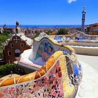Bild vom Park Güell in Barcelona, ein Muss für nicht ansässige Ausländer in Spanien