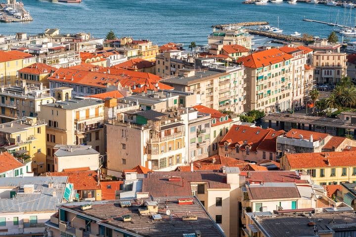 Vista aerea di Sanremo