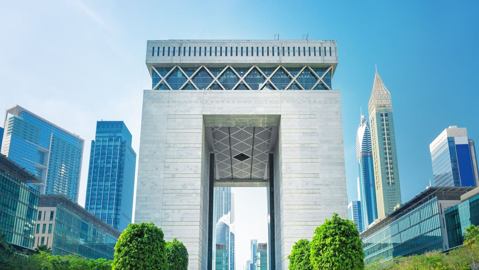Tagesaufnahme Gate avenue DIFC