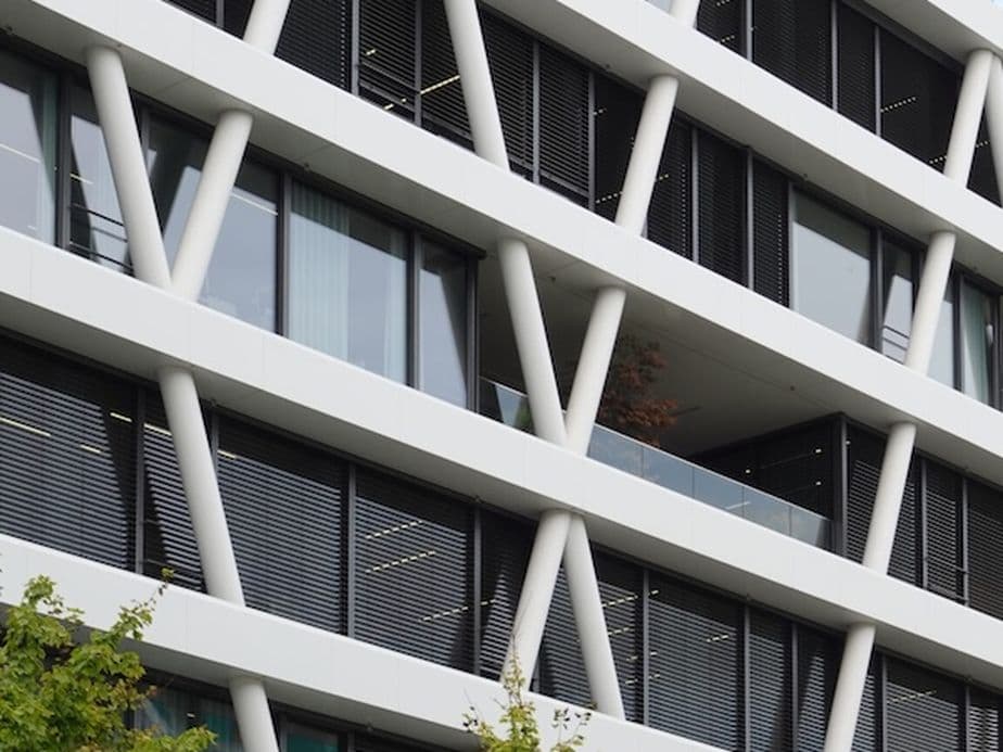 Fassade in der Europacity